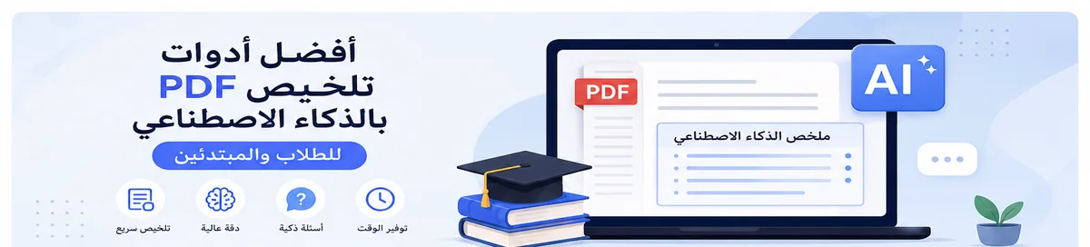 أفضل أدوات تلخيص PDF بالذكاء الاصطناعي للطلاب