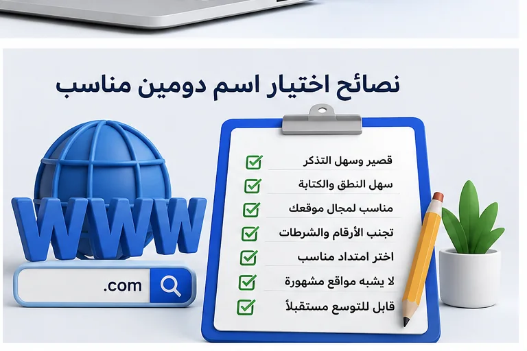 نصائح اختيار اسم دومين مناسب