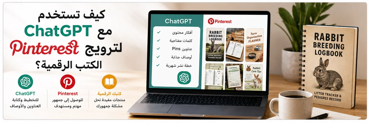ترويج الكتب على Pinterest باستخدام ChatGPT
